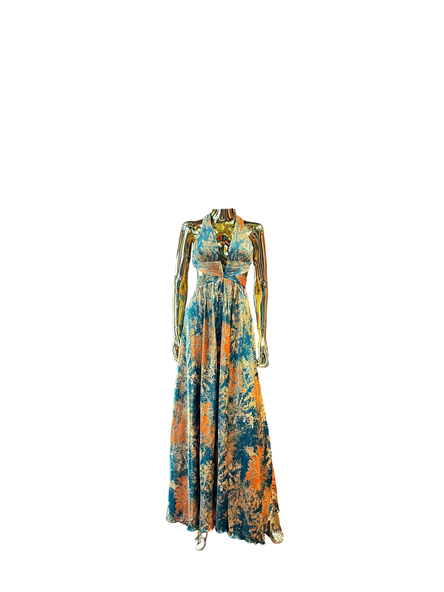 Midnight Garden Maxi Gownn